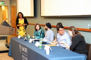 <p>Panel discussion for World Water Day 2016, Flint water: What happens When Regulations Fail? Moderated by Dr. Joanne McGriff.</p>
